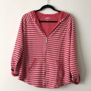 Style & Co Sweaters - Striped Zipper hoodie Style & Co Sweaters - Striped Zipper hoodie